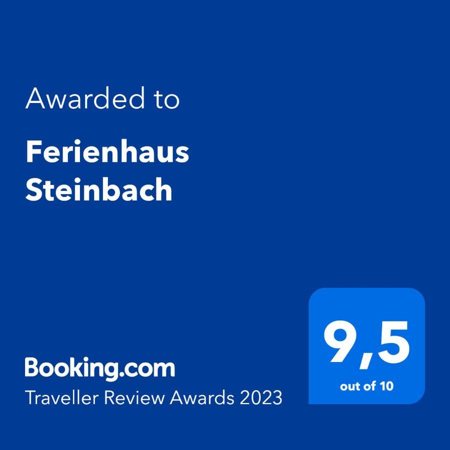 Ferienhaus Steinbach 오베라스바흐 외부 사진
